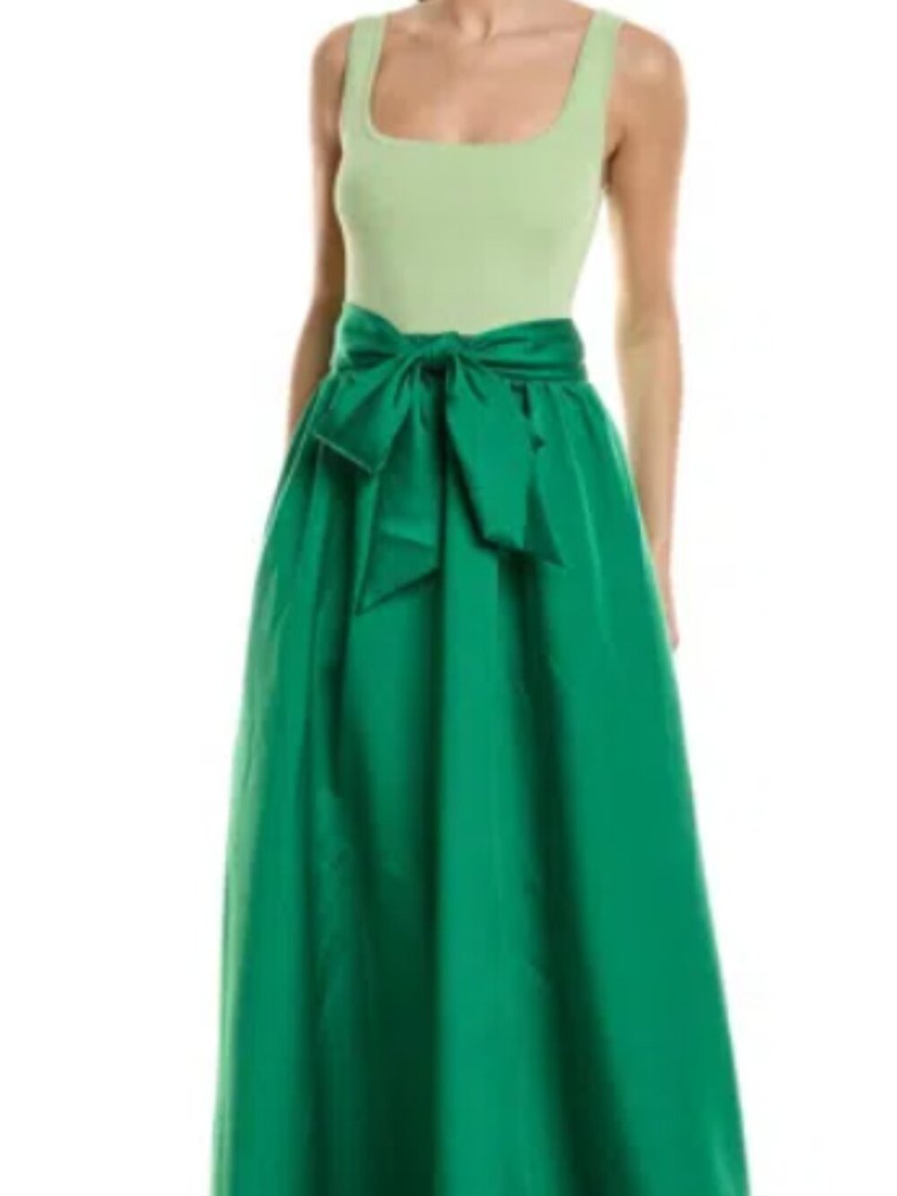 Shoshanna Mercer Maxi Dress - Green-Medium